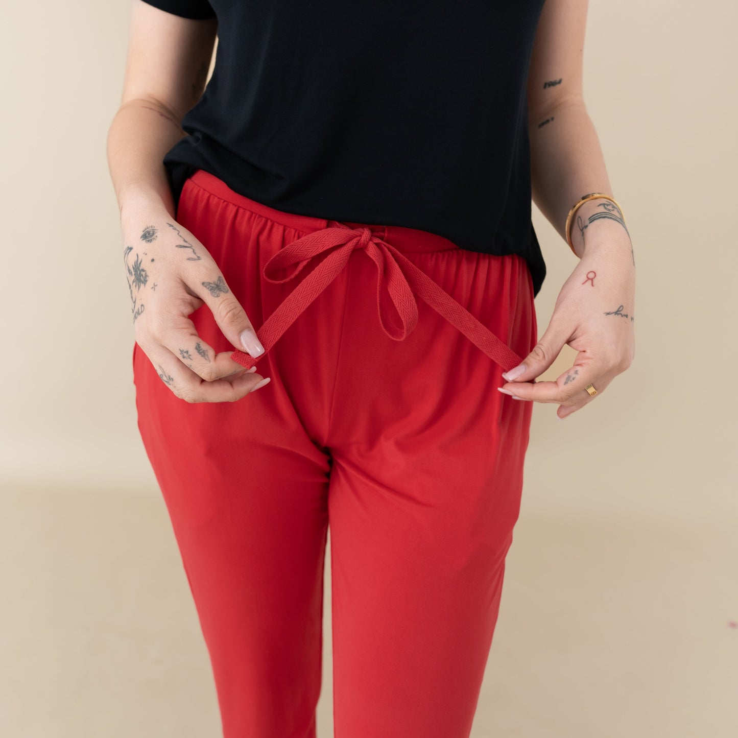 Women's Jogger Pants in Cardinal