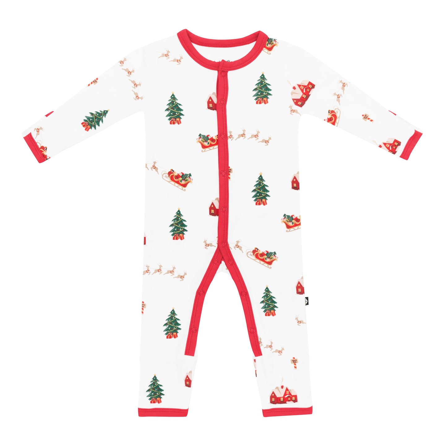 Romper in Santa Sleigh