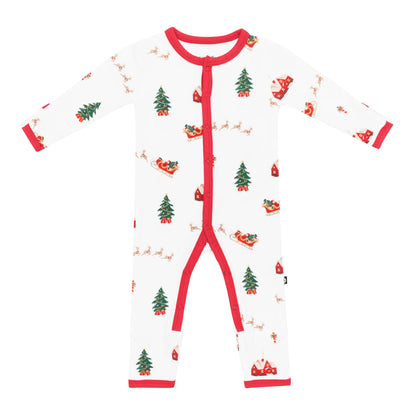 Romper in Santa Sleigh
