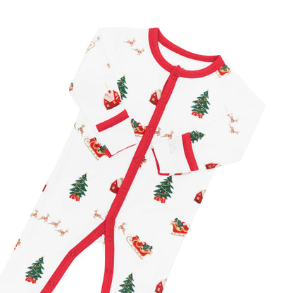 Romper in Santa Sleigh