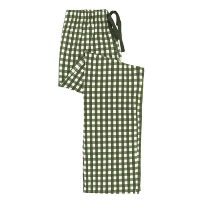 Women's Lounge Pants in Gingham Fir