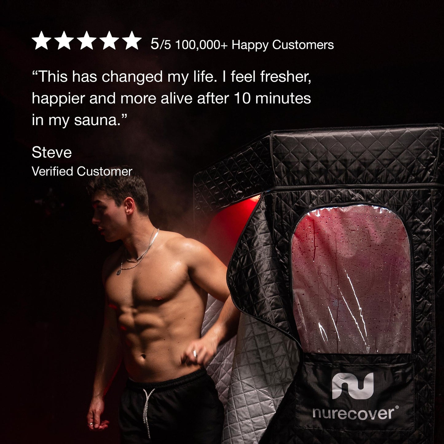 nurecover Tropic Home Sauna   Ice Bath