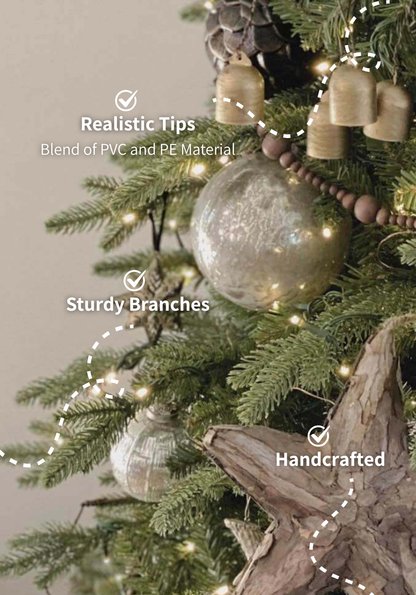 12' Alpine Fir Slim Artificial Christmas Tree Unlit