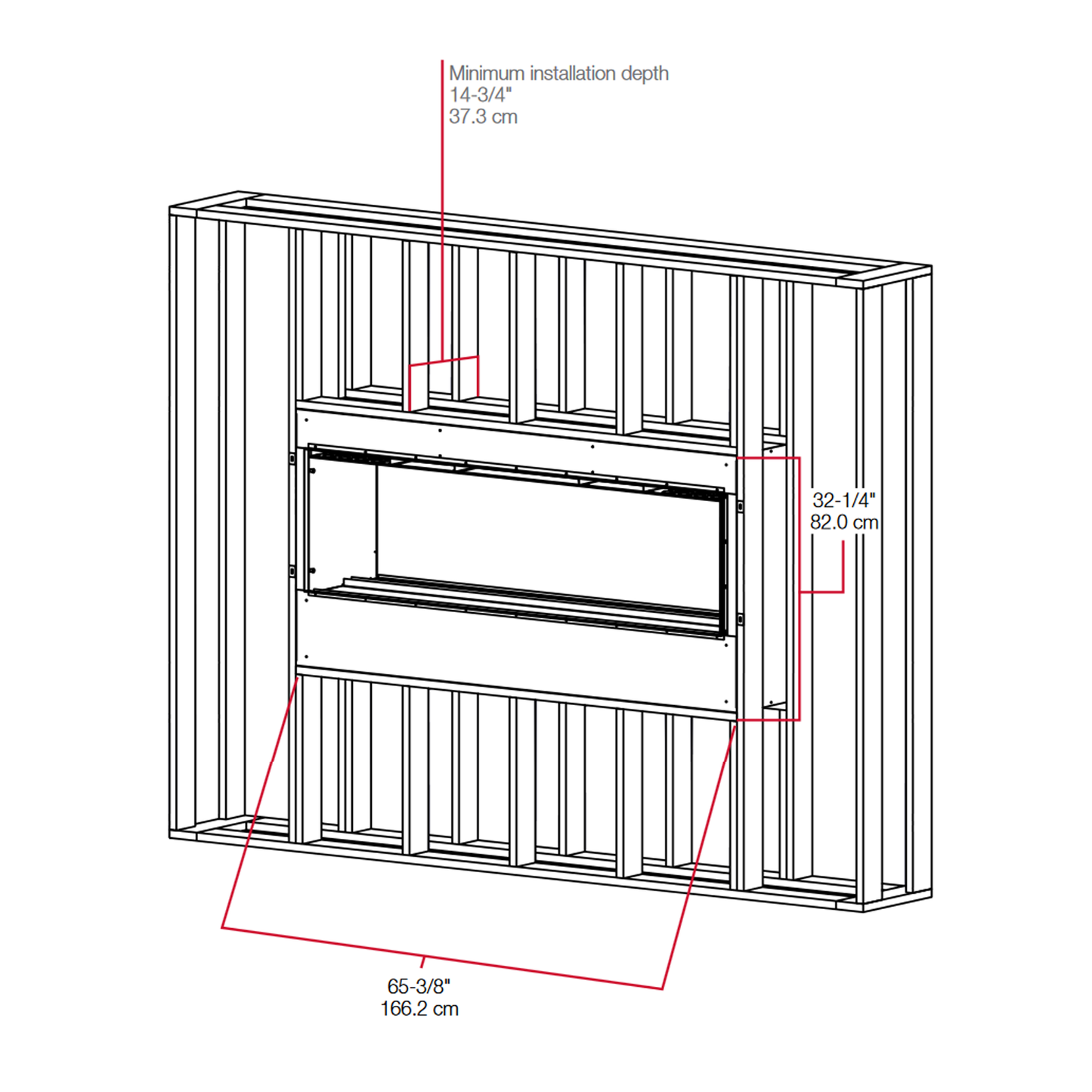 Dimplex Opti-Myst Pro 1500 Built-In Electric Firebox - GBF1500-PRO