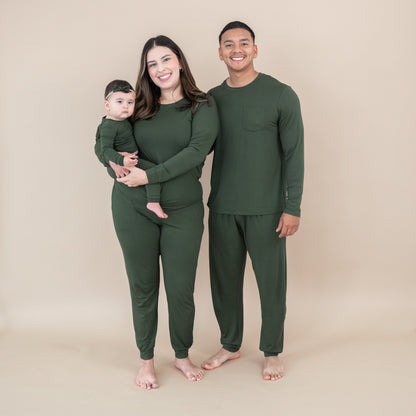 Women's Jogger Pajama Set in Fir