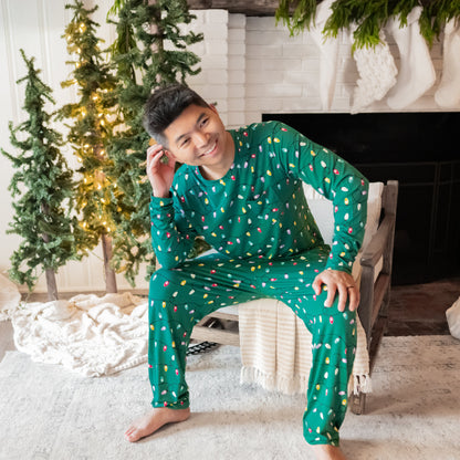 Men's Jogger Set in Merry and Bright