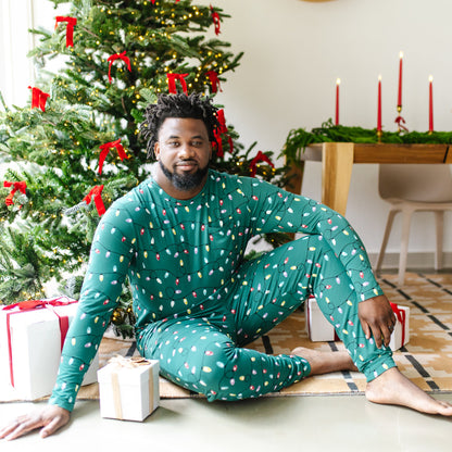 Men's Jogger Set in Merry and Bright