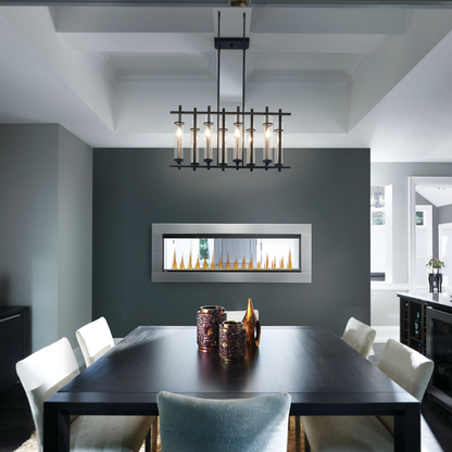 Napoleon Clearion Elite 60 Inch See Through Electric Fireplace - NEFBD60HE