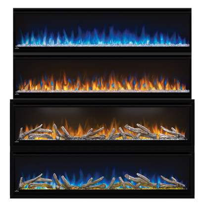 Napoleon AlluraVision 60 Inch Deep Wall Mounted Electric Fireplace - NEFL60CHD-1