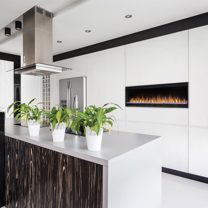 Napoleon AlluraVision 60 inch Slimline Wall Mounted Electric Fireplace - NEFL60CHS-1