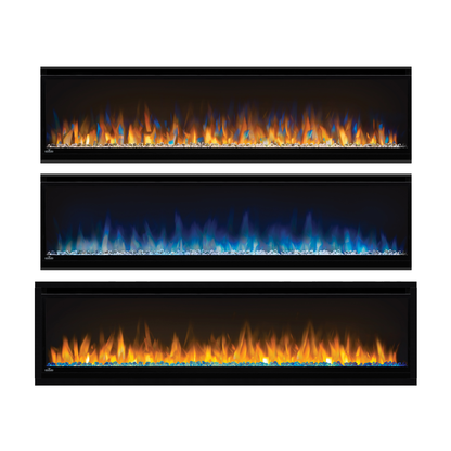 Napoleon AlluraVision 60 inch Slimline Wall Mounted Electric Fireplace - NEFL60CHS-1