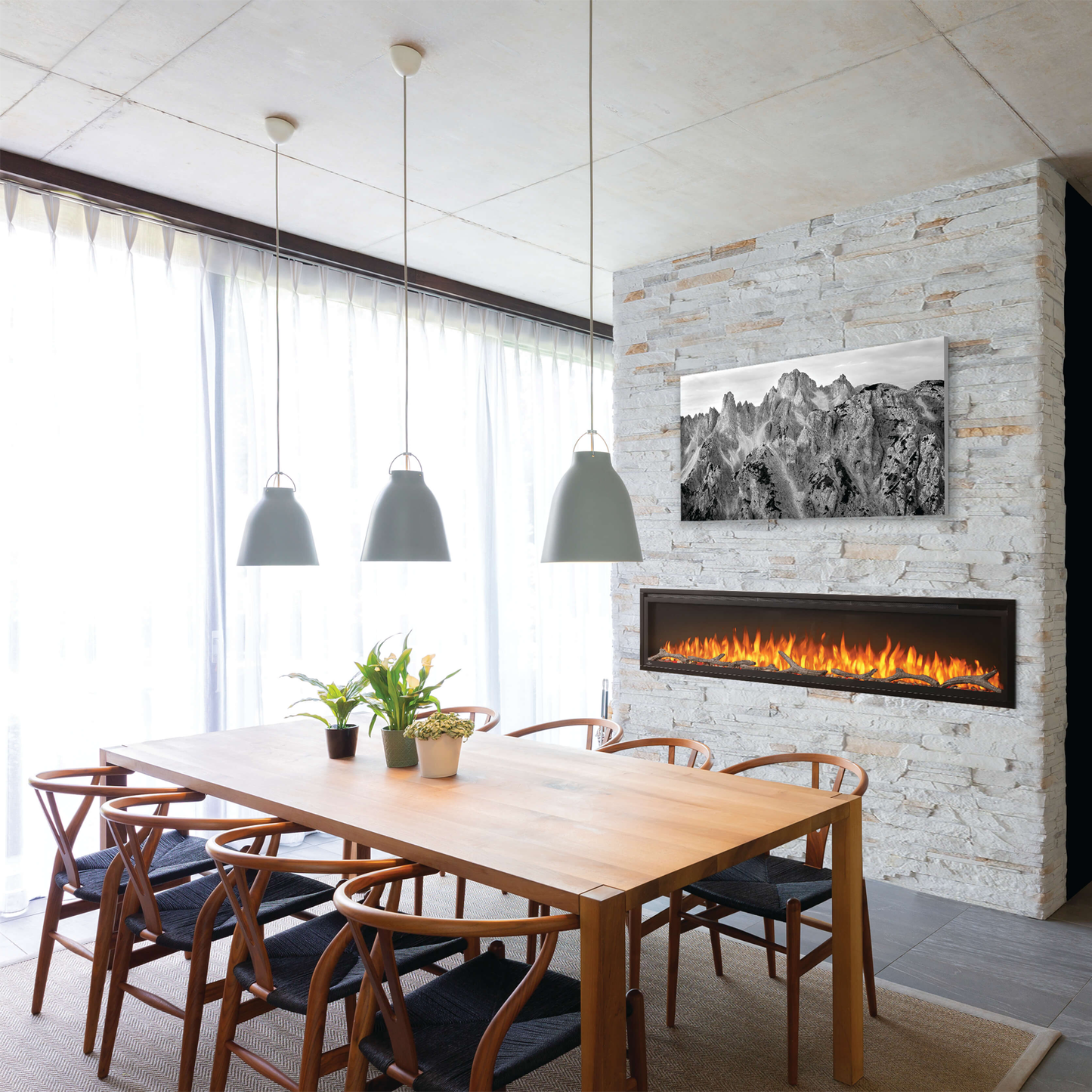 Napoleon Entice 72 Electric Fireplace | NEFL72CFH