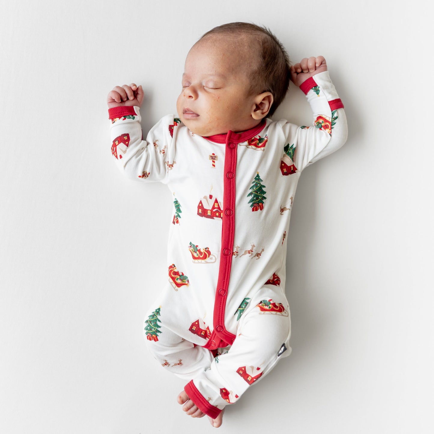 Romper in Santa Sleigh