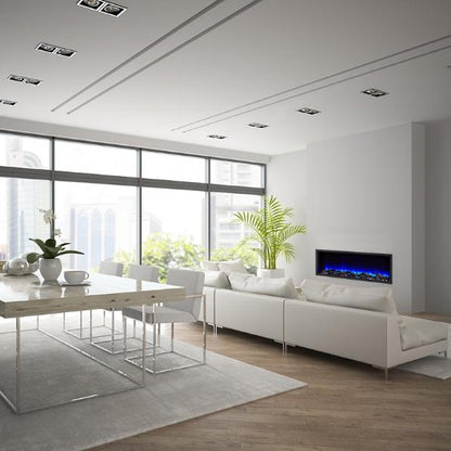 SimpliFire Scion 55 Inch Wall Mounted Electric Fireplace - SF-SC55-BK