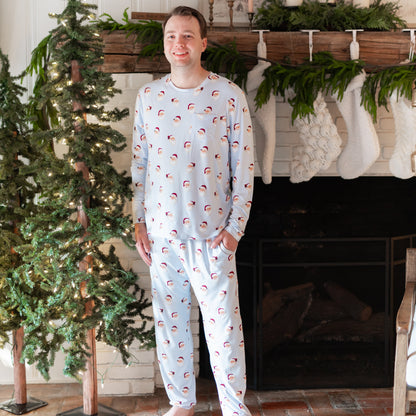 Men's Jogger Set in Vintage Santa