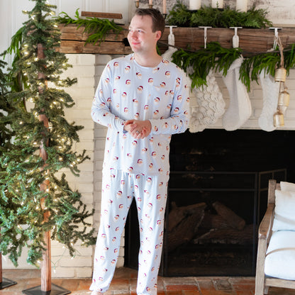 Men's Jogger Set in Vintage Santa