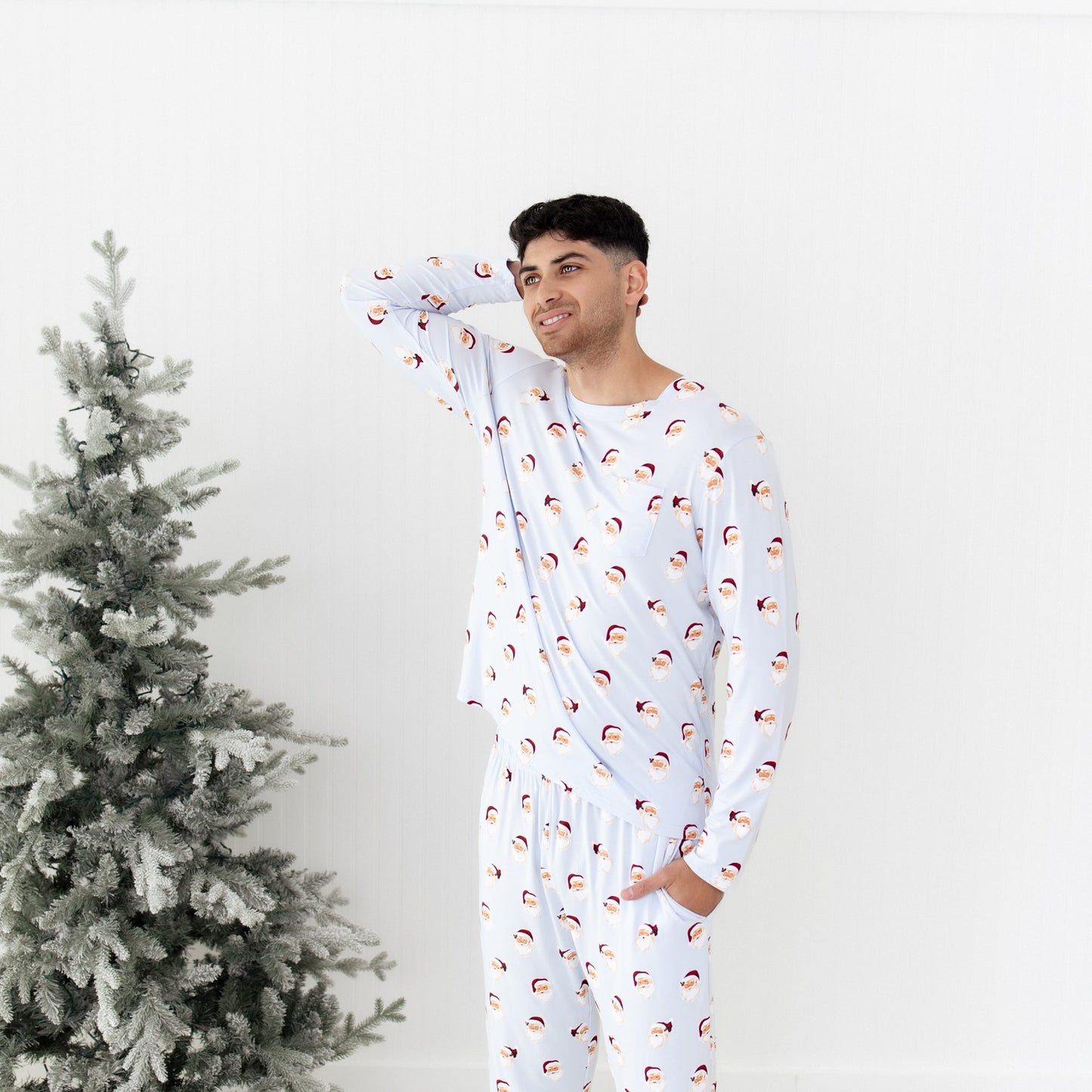 Men's Jogger Set in Vintage Santa