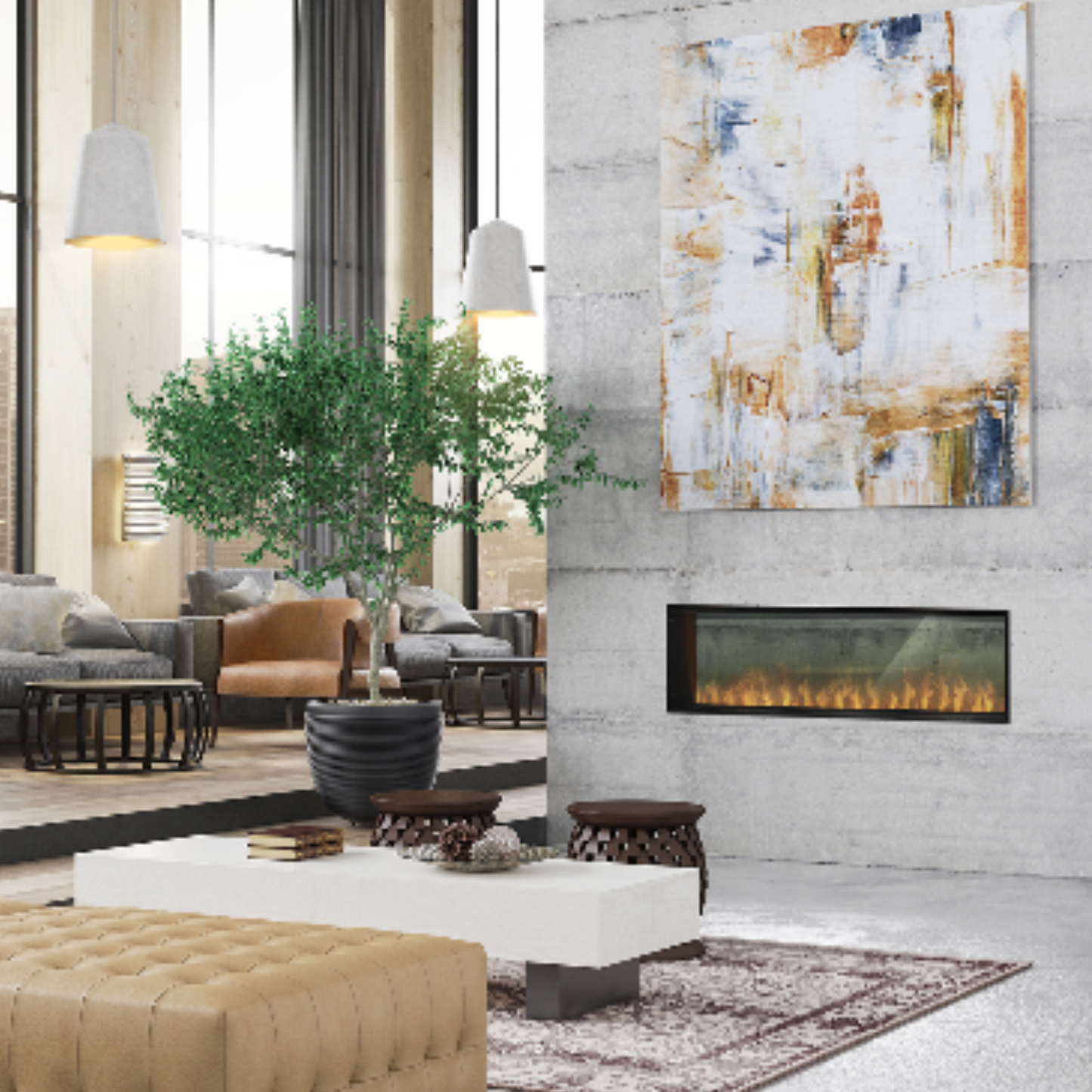 Dimplex Opti-Myst Pro 1500 Built-In Electric Firebox - GBF1500-PRO