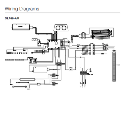 Dimplex Opti-Myst 46 Inch Electric Linear Fireplace - OLF46-AM