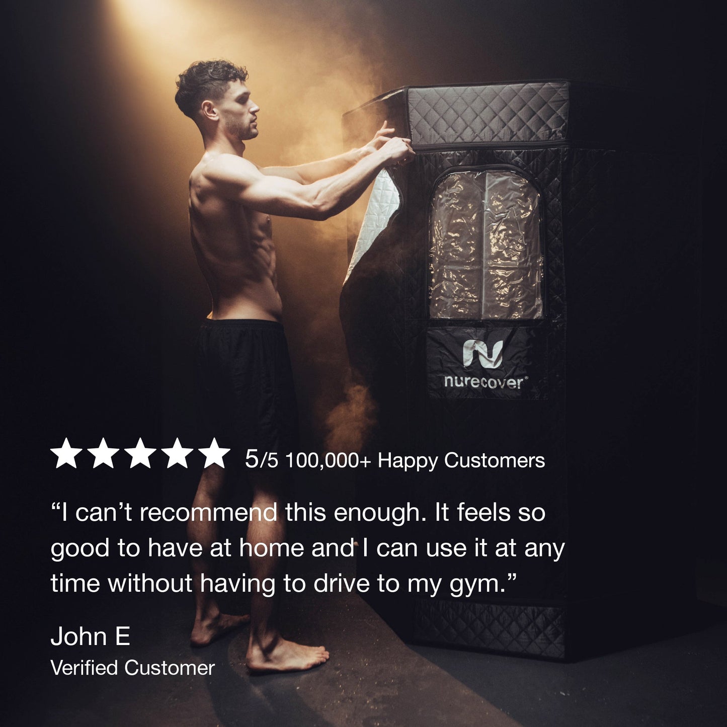 nurecover Tropic Home Sauna   Ice Bath